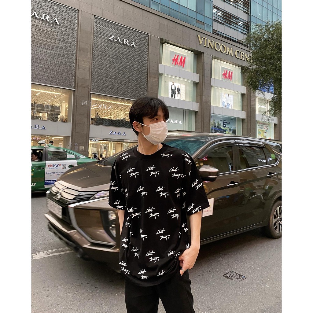 ÁO THUN full chữ ký CHUOTTRANG SIGNATURE