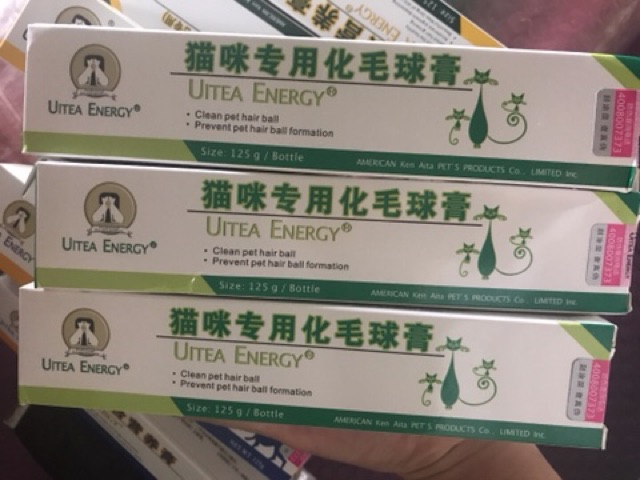 SẢN PHẨM DINH DƯỠNG - Gel dinh dưỡng cho chó mèo UITEA ENERGY