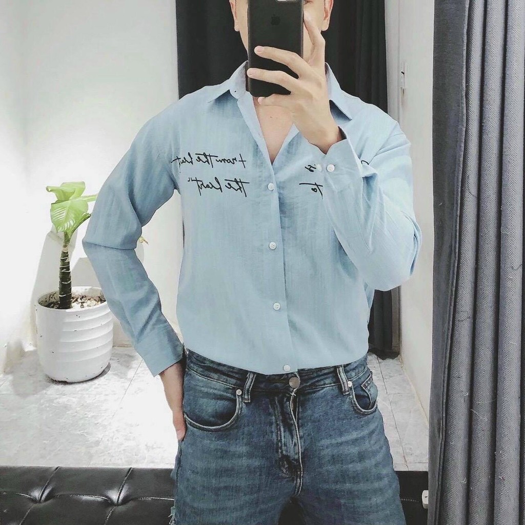 Áo sơ mi nam đủ 4 loại màu siêu dể phối đồ áo sơ mi nam dày dặn cao cấp | BigBuy360 - bigbuy360.vn