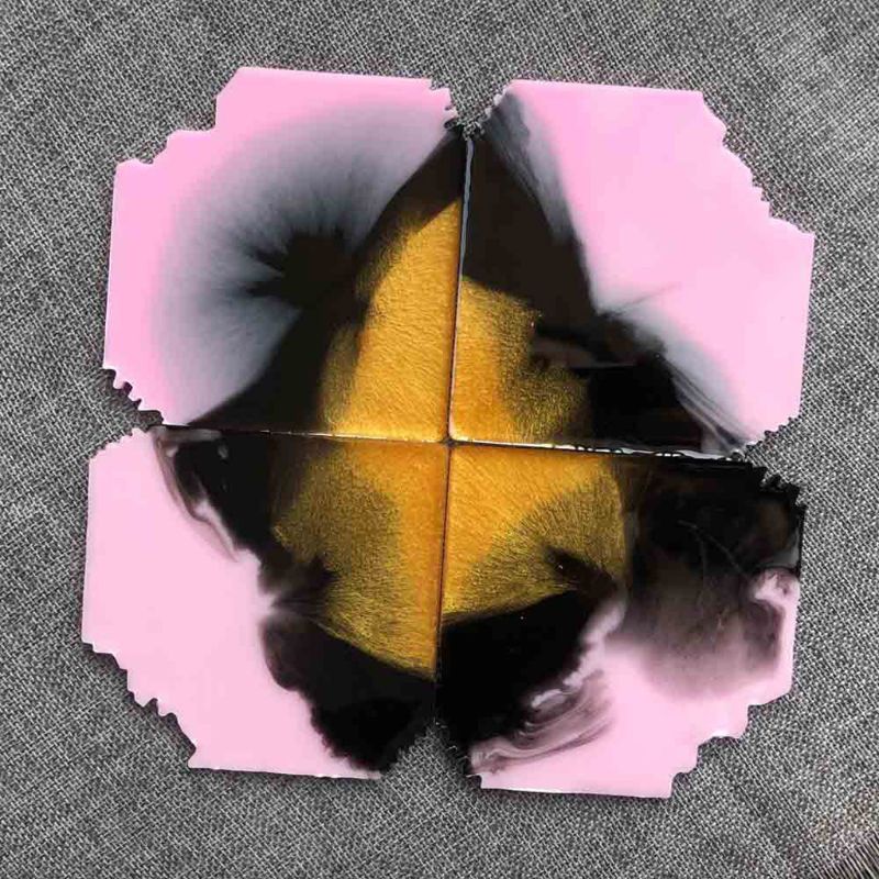 Sa Khuôn Silicone Làm Đế Lót Ly Bằng Resin Dày Dặn DIY