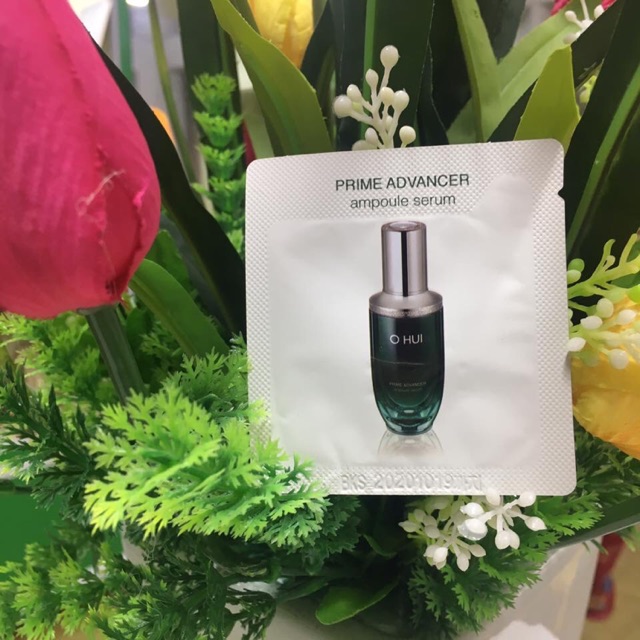 Sample Tinh chất căng bóng, mềm mịn da Ohui prime advancer ampoule serum