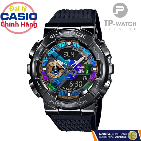 Đồng hồ nam Casio G-Shock GM-110B-1ADR chính hãng | G-Shock GM-110B-1A Metallic Bezel