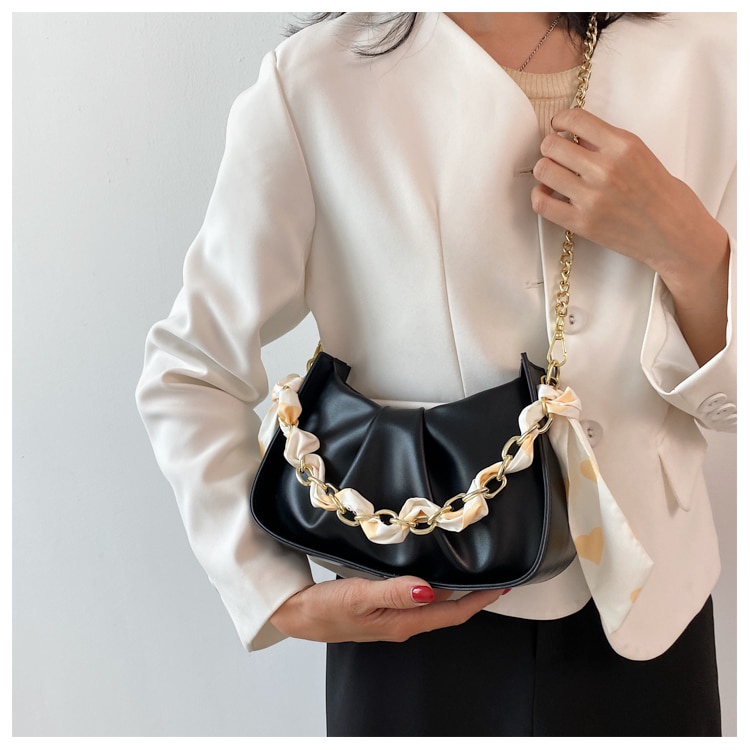 JASMIN NOIR High Quality Summer Small Fresh  2021 New Fashion Personality  Chain Women Messenger Bag