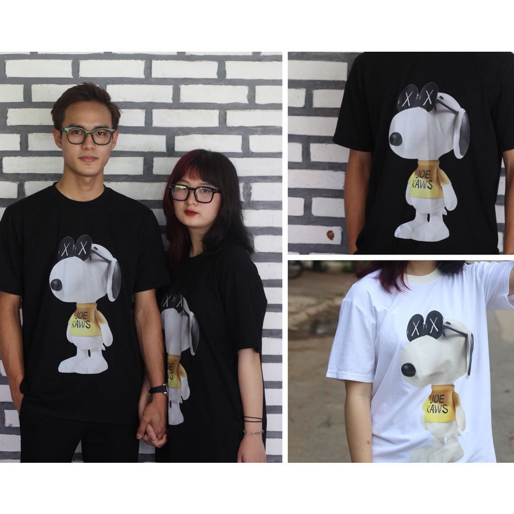 Áo thun tay lỡ Fullbox SNOOPY 2022 phông Unisex Nam Nữ chất lượng 100% Cotton oversize form rộng