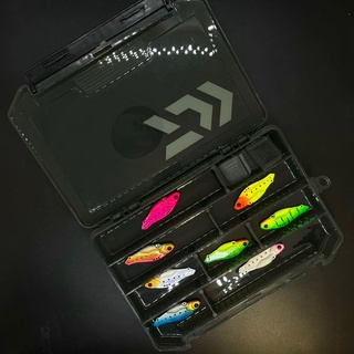 Hộp đựng mồi câu lure daiwa đen tự chia ngăn