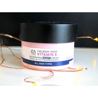 Kem dưỡng đêm the body shop vitamin e nourishing night cream
