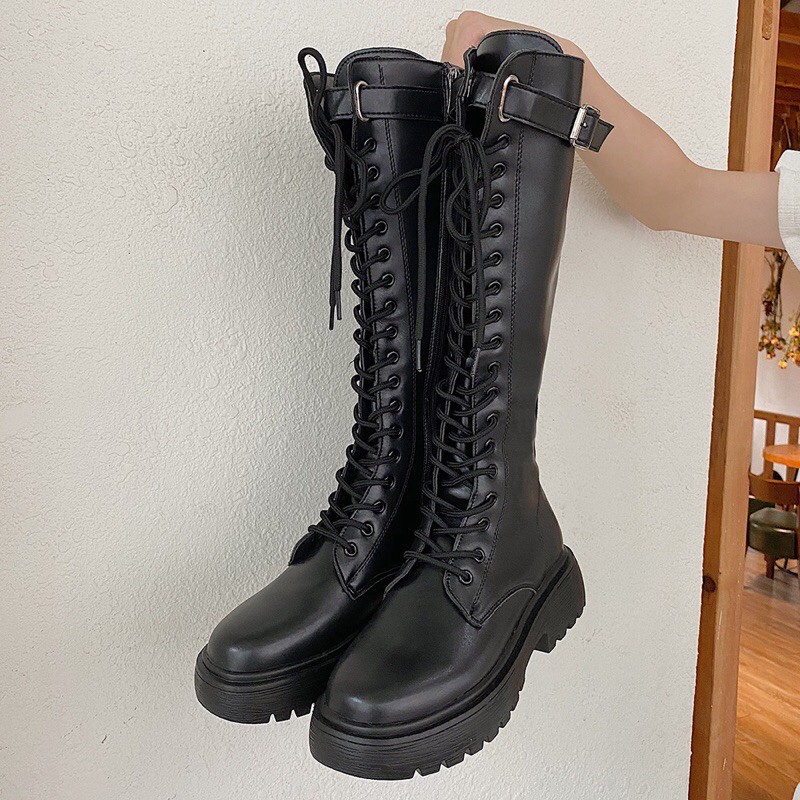 Boot đùi buộc dây siêu chất 8633