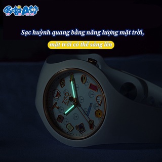 Gửi túi/Đồng hồ silicon chống nước Doraemon dễ thương cho bé gái / Quà tặng cho túi hộp
