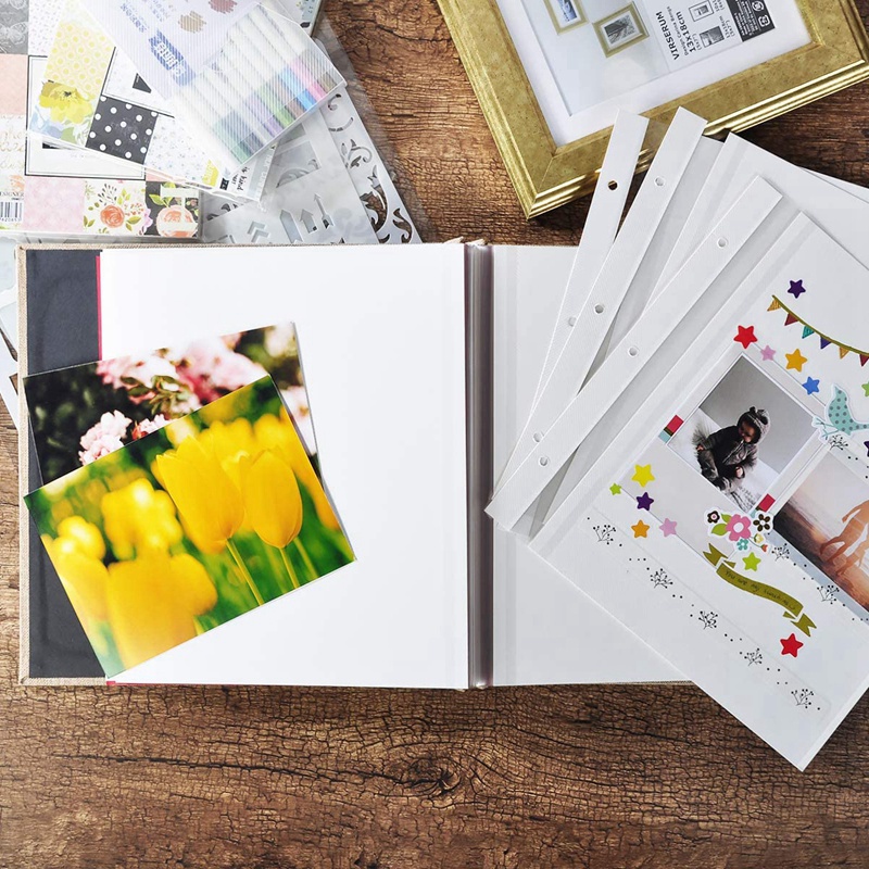 Cuốn Album Ảnh Tự Dính Phong Cách Cổ Điển Độc Đáo