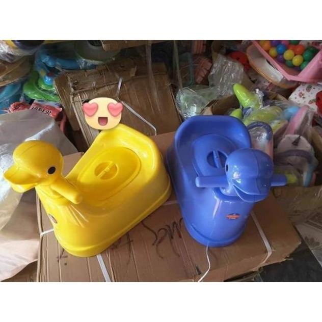Bô Vệ Sinh Trẻ Em Hình Vịt Cao Cấp Việt Nhật - Bô Vịt Cho Bé Yêu Nhựa Cao Cấp Việt Nhật