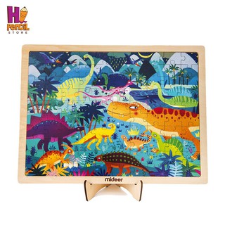Xếp Hình Đế Gỗ Mideer 48-100 Miếng Cho Bé