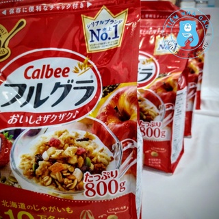[800gram] Ngũ cốc trái cây Nhật Calbee