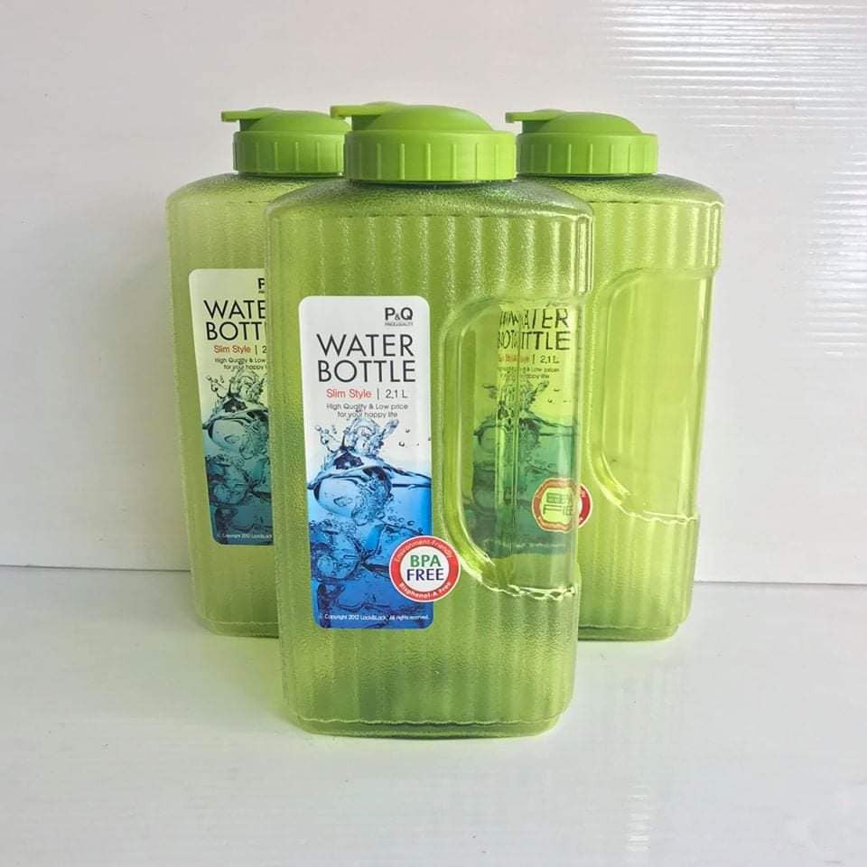 Bình Nhựa Đựng Nước LocknLock Nắp Bật 2.1L - Bình Nước Detox Nhựa Cao Cấp, Dung Tích Lớn Đựng Nước Mát Tủ Lạnh Tiện Dụng