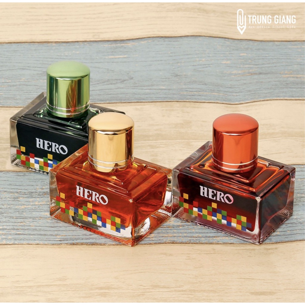 Mực Viết Máy Hero 40 ml Nhiều Màu 40ml