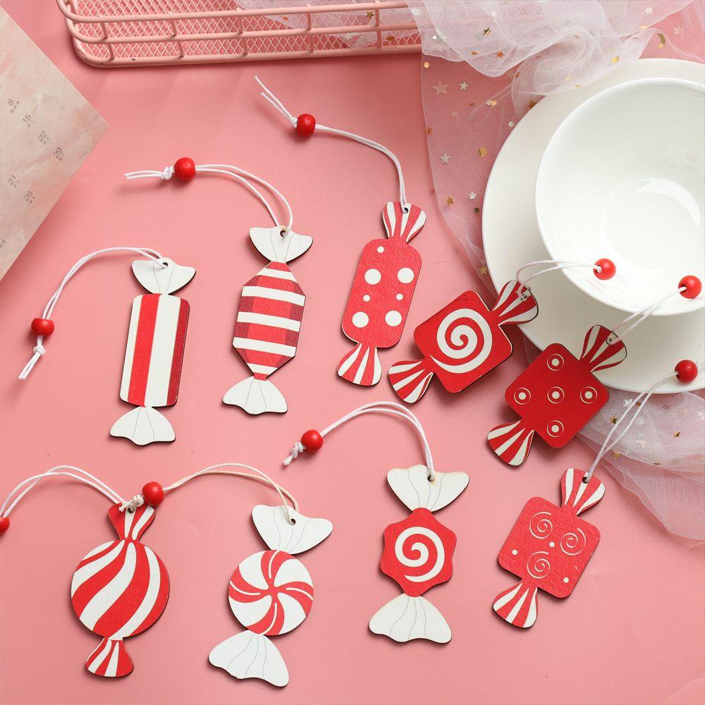 CONOPERY Phụ Kiện Treo Trang Trí Cây Thông Giáng Sinh Nhiều Màu