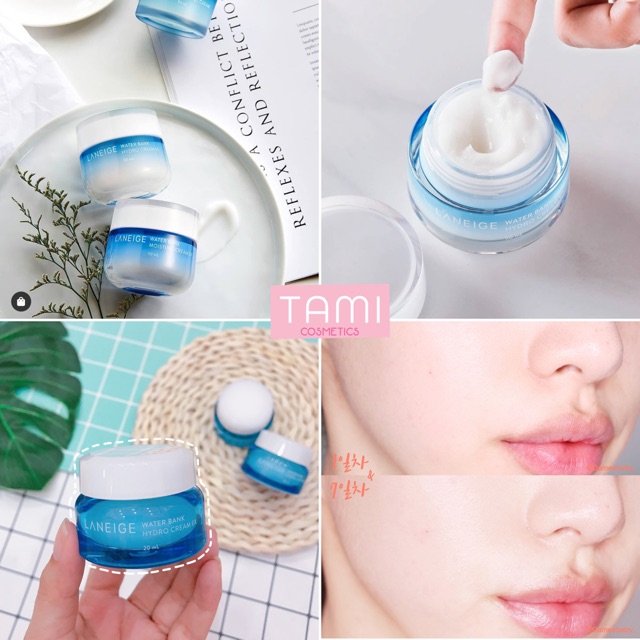 [ 2 size ] KEM DƯỠNG LANEIGE WATER BANK HYDRO CREAM EX