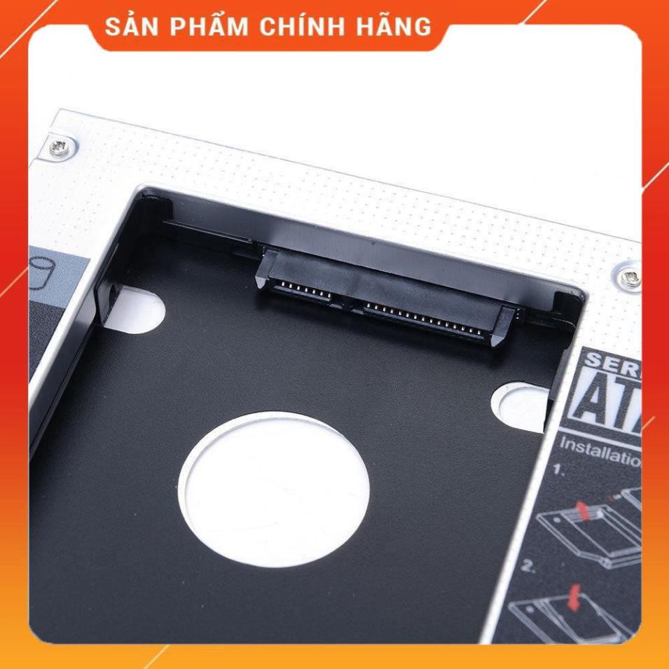 Khay gắn ổ cứng 2.5 " loại mỏng 9.5mm dùng cho laptop