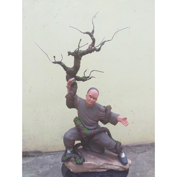 Thân bonsai ôm tượng, cây giả trang trí nhà