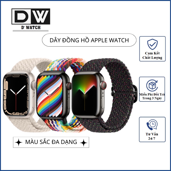 Dây Đồng Hồ AP Watch DW139 Series 3,4,5,6,7. Dây Đeo AP Watch Chất Liệu Vải Nhẹ, Mềm Và Thoải Mái