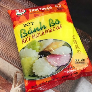 (Tặng vouchership) Bột Bánh Bò Vĩnh Thuận 400g (Có men)