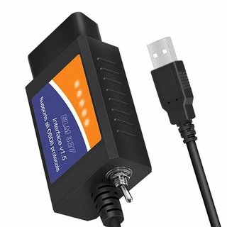 For ELM327 OBD2 Scanner Elm 327 USB V1.5 Bluetooth Code Reader Auto Diagnostic Scanner Tool Made