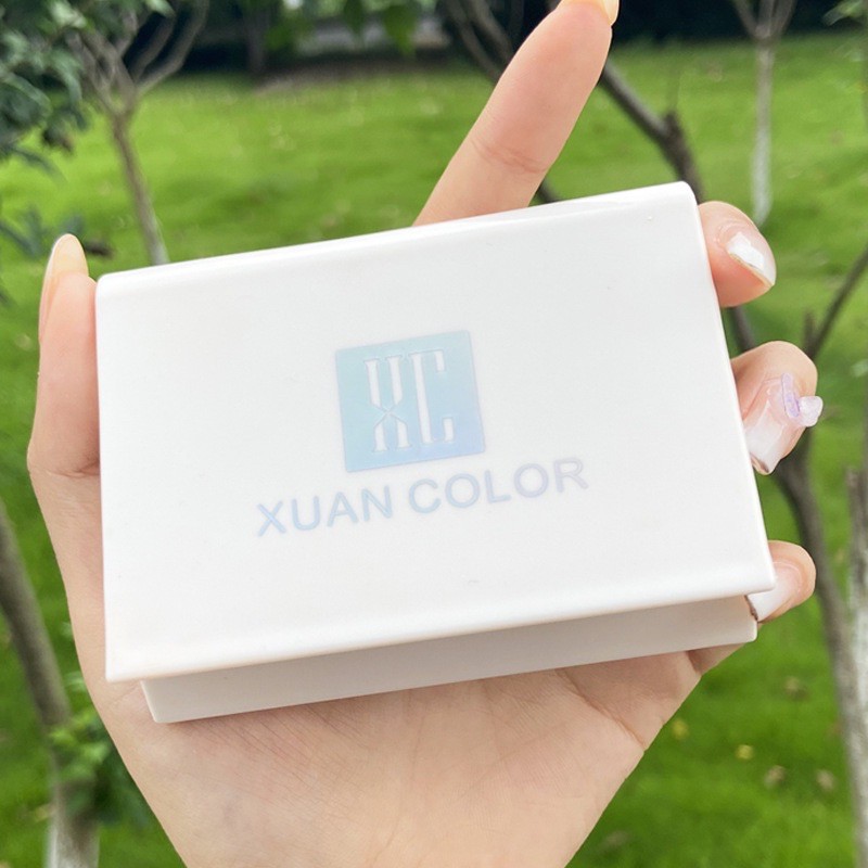 Phấn má hồng kiêm bắt sáng nhũ Xuan color tông cam