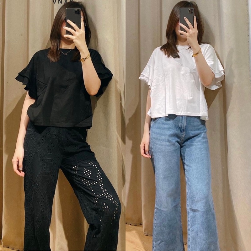 Áo thun F21 tay bèo