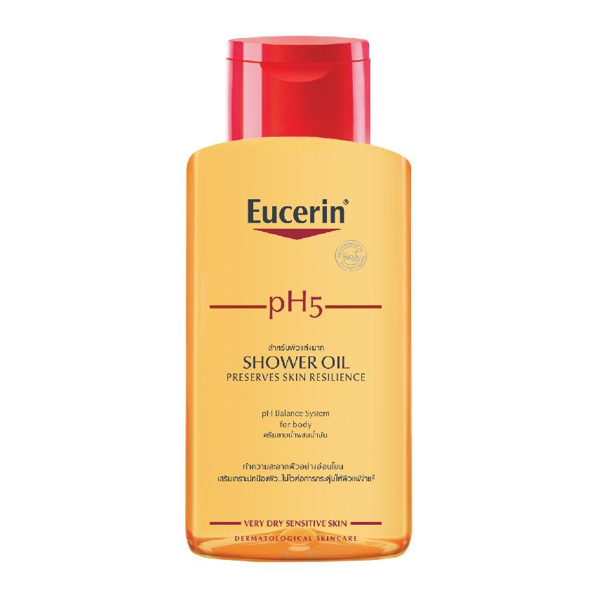 Dầu Tắm Cho Da Nhạy Cảm Eucerin PH5 Shower Oil 200ml
