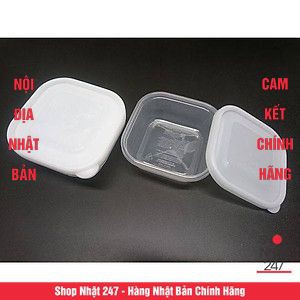 Set 3 hộp đựng thực phẩm sạch bằng nhựa PP cao cấp 380mL - Hàng nội địa Nhật