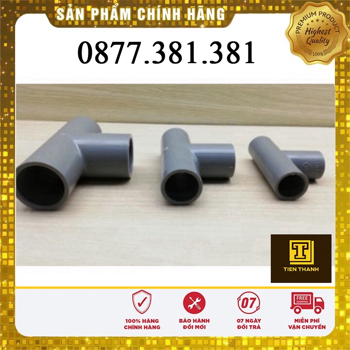 T nhựa pvc bình minh 21mm ,27mm tặng keo lụa , 21/27 CHÍNH HÃNG