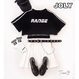 Set áo croptop Range (Kèm áo lưới)