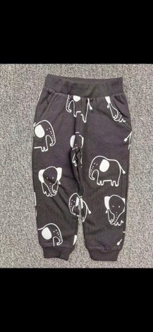 Bộ nỉ voi xám H&M cho bé trai