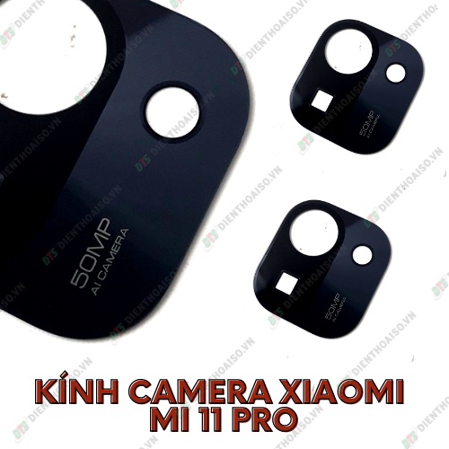 Kính camera xiaomi mi 11 pro kèm keo dán