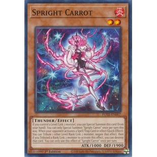Thẻ Bài Yugioh Spright Carrot - POTE-EN007 - Common 1st Edition