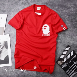Áo thun Champion x Bape