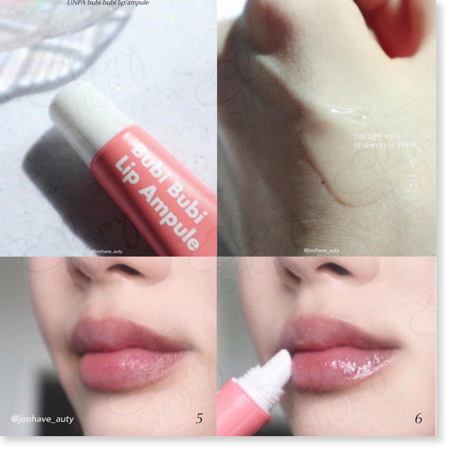 [Mã chiết khấu giảm giá mỹ phẩm sỉ chính hãng] Son Dưỡng Môi Bubi Bubi Lip Ampoule 10g - giúp cho đôi môi mịn màng, hồng