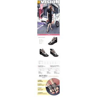 (ORDER) Sandal đính đá độc lạ
