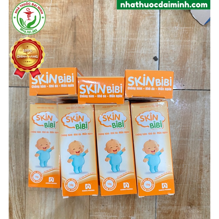 Kem Bôi Da Cho Bé Skinbibi 10g - Chống Hăm, Khô Da Và Mẩn Ngứa