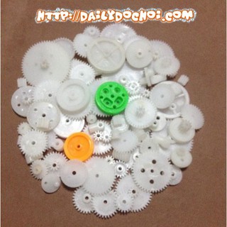 Xuongpin.vn Bộ bánh răng nhựa gồm 58 loại chế tạo ô tô điều khiển từ xa Hàng mới 100%