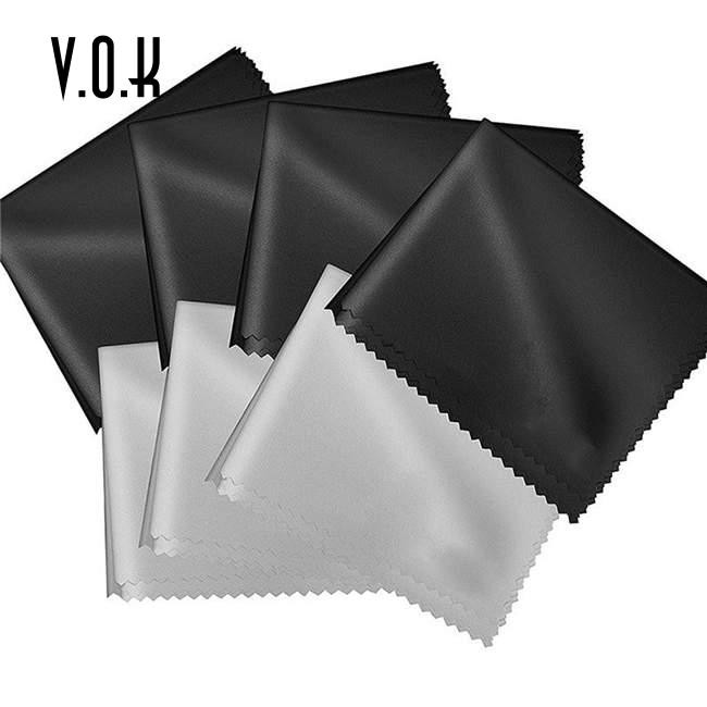 VOK 10Pcs Saw Tooth Edge Microfiber Cleaning Cloths