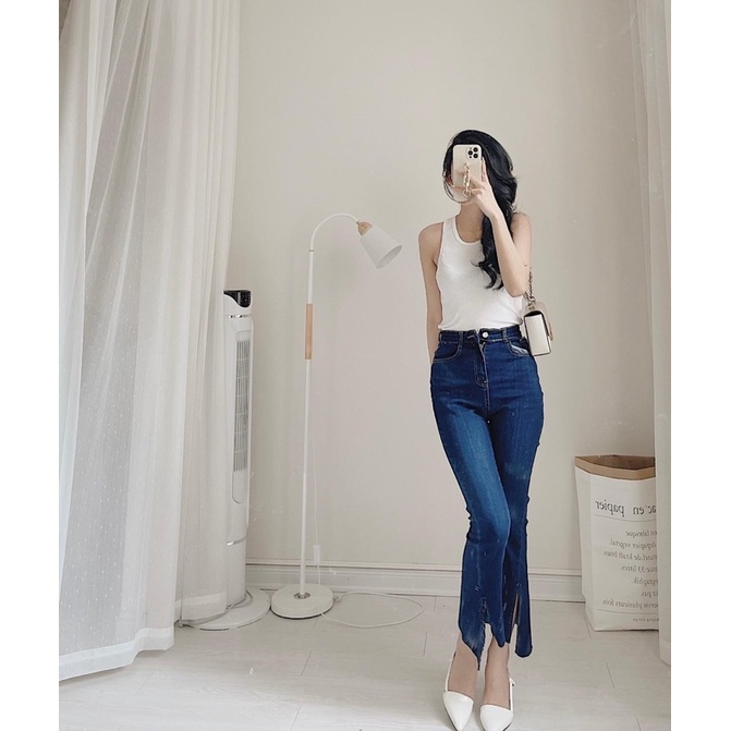 ( rẻ sập sàn ) áo croptop len tăm ba lỗ | BigBuy360 - bigbuy360.vn