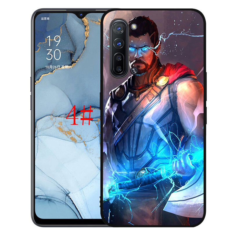 Ốp Lưng Silicone Mềm In Hình Nhân Vật Thor Cá Tính Cho Oppo Reno Z 2 2f 2z 10x Ace 3 4 Pro 4g