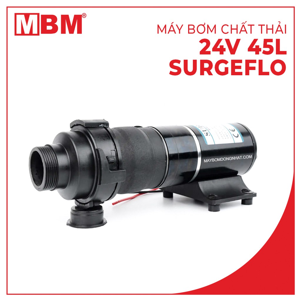 [XẢ HÀNG TỒN KHO][NHẬP MÃ GIẢM NGAY 5%]Máy bơm chất thải 24V 144W 45L SURGEFLO - hỗ trợ kỹ thuật trọn đời | BigBuy360 - bigbuy360.vn