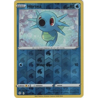 Thẻ bài pokemon horsea - 20/72 - common reverse holo
