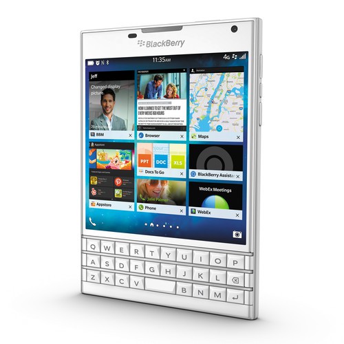 Điện thoại BlackBerry Passport White Edition - BlackBerry Passport Trắng Mới