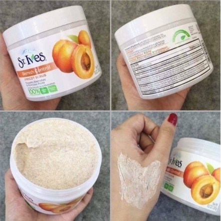 Tẩy Tế Bào Chết Toàn Thân St Ives Apricot Scrub Fresh Skin 283g