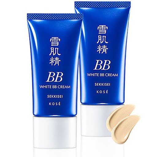 Kem Trang Điểm Kose Sekkisei White BB Cream Moist 6 in 1