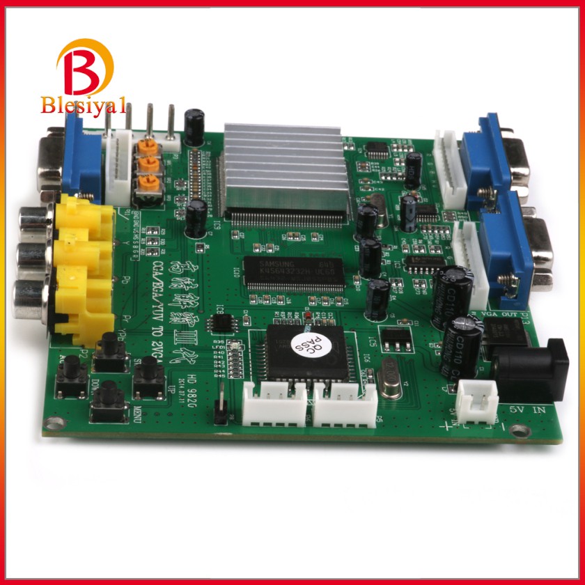 Gonbes GBS-8200 CGA (15kHz)/EGA (25kHz)/YUV/RGBS To 1 X VGA HD Video Converter E - Foto 9