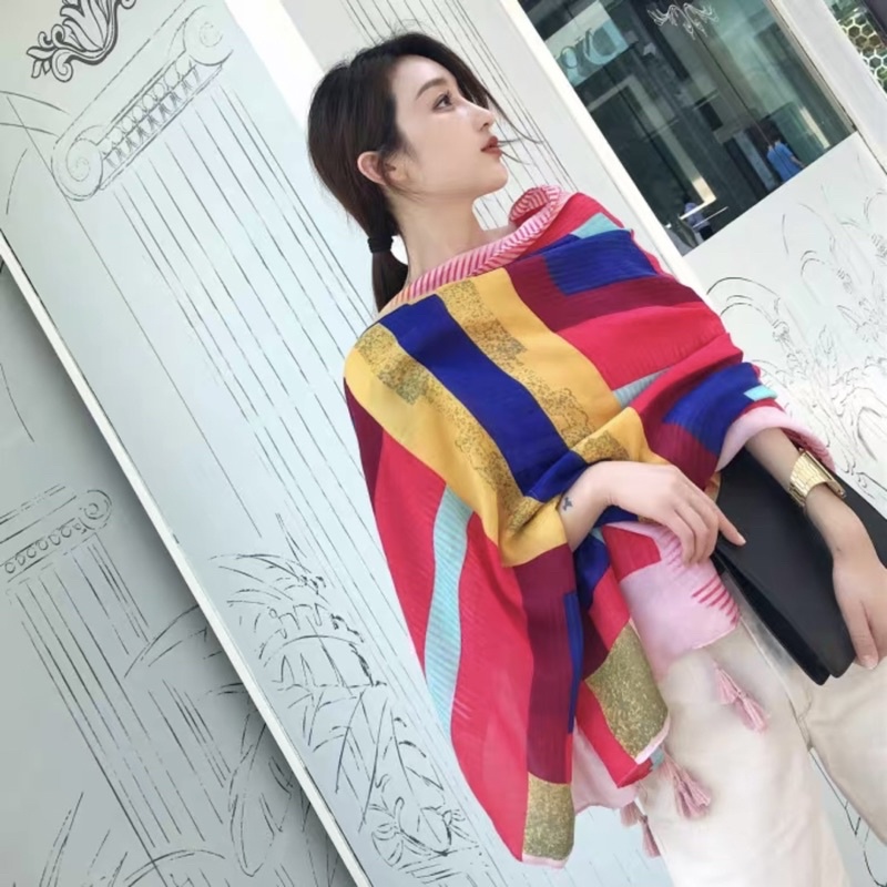 Khăn Đi Biển Hoạ Tiết Siêu Rực Rỡ Hàng Đẹp Loại 1