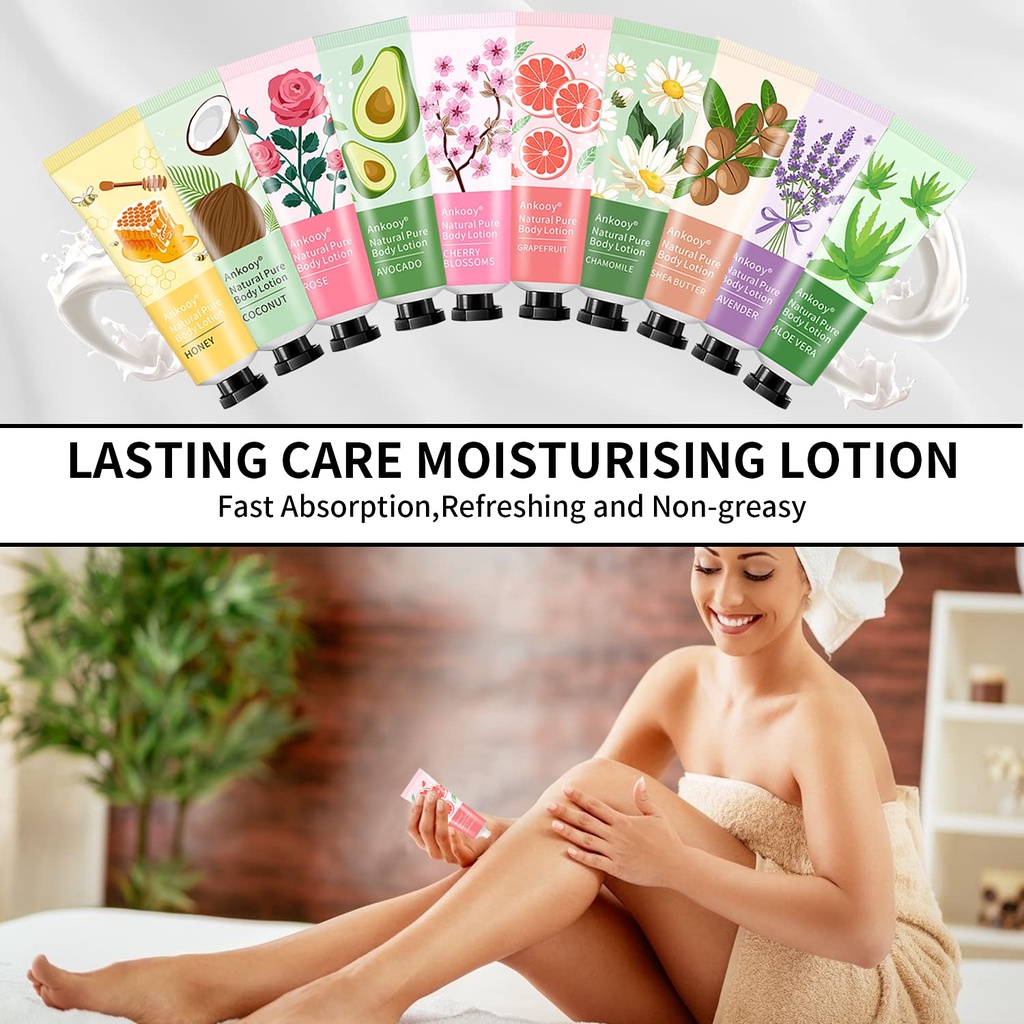 Body Lotion dưỡng thể nước hoa Natural Scented Body Moisturizer USA